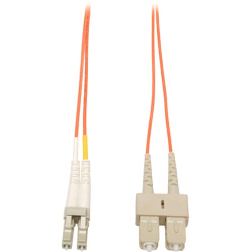 Cable de conexión de fibra óptica dúplex Tripp Lite de Eaton