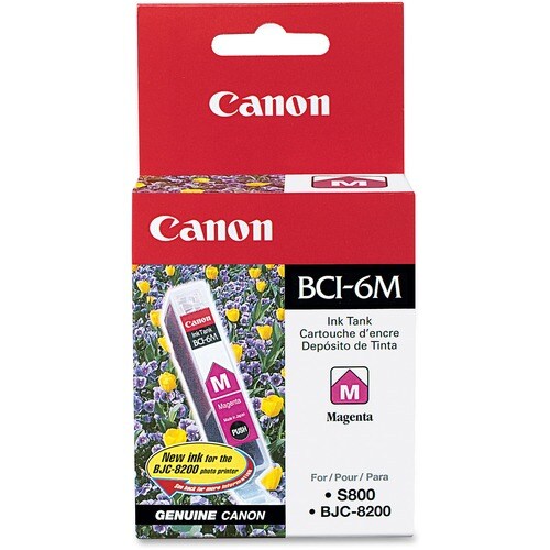 Canon BCI-6M Original Ink Cartridge - Inkjet - 370 Pages - M