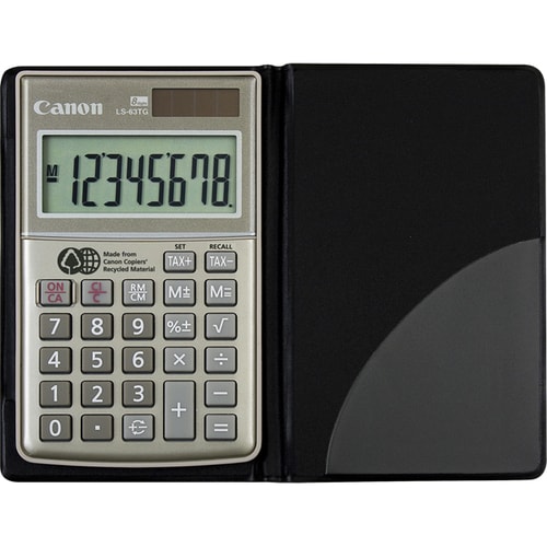 Calculatrice portable Canon LS-63TG - 8 chiffres