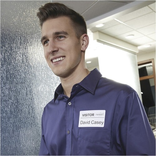 1PK/10PK BADGE LBL AVEC TROU DE CLIP 57,2X101,6MMF/DYMO