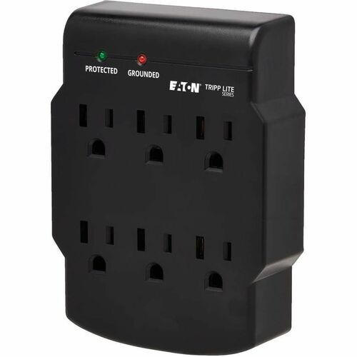 Tripp Lite by Eaton SK6-0B 6-Outlets Surge Suppressor - 6 x NEMA 5-15R