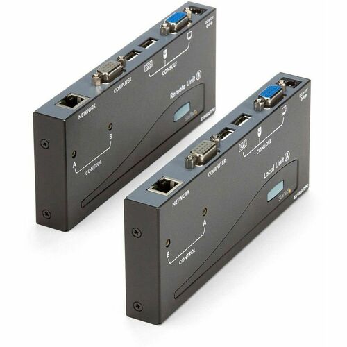 EXTENSOR DE CONSOLA KVM VGA USB CAT5 HASTA 500 PIES