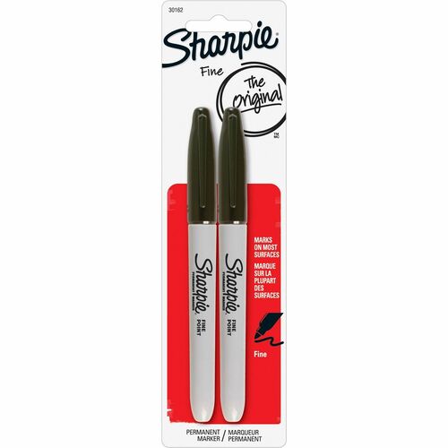 Lot de 2 marqueurs permanents Sharpie à encre noire
