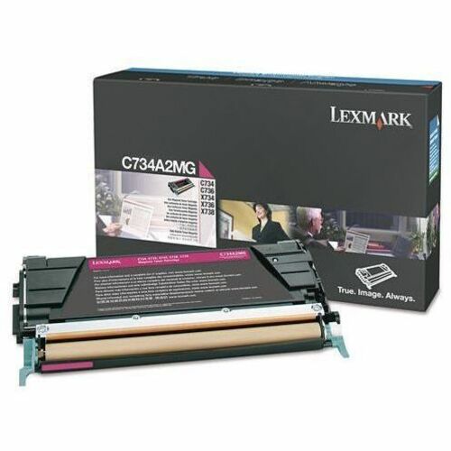 Lexmark Magenta Toner Cartridge - Laser - 6000 Page - Magent