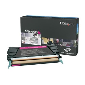 MAGENTA HIGH YIELD TONER CARTRIDGE C736 X736 X738
