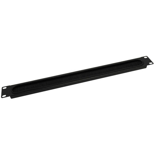 Tripp Lite by Eaton SR1UBRUSH Cable Pass-Through Panel with Brush Stri