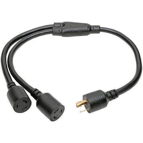 Tripp Lite 1ft Power Cord Y Splitter Cable L6