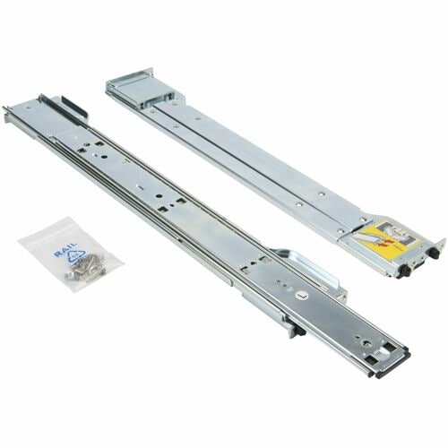2U 3U 17.2W SHORT RAIL SET FOR SQUARE HOLE RACK QUICK/QUICK