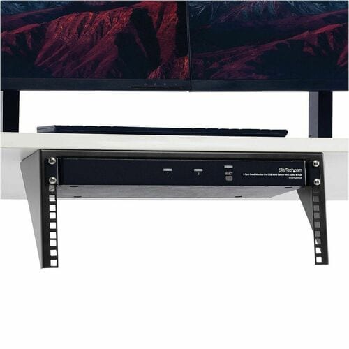 StarTech.com 4U 19in Steel Vertical Wallmount Equipment Rack Bracket -