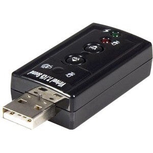 ADAPTATEUR DE CARTE SON EXTERNE USB 7.1 AUDIO STÉRÉO POUR PC OU ORDINATEUR PORTABLE