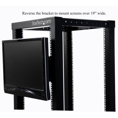 Soporte de montaje universal VESA para monitor LCD de StarTech.com para rack de 19 pulgadas