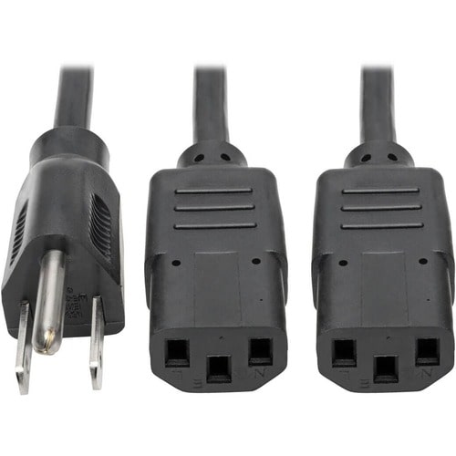 Câble répartiteur en Y pour cordon d'alimentation Tripp Lite de 6 pieds, 5