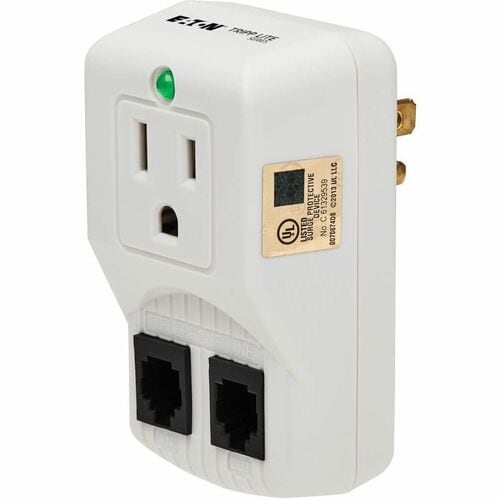 Tripp Lite by Eaton 1 Outlet 120V Surge Suppressor - Gray - NEMA 5-15P