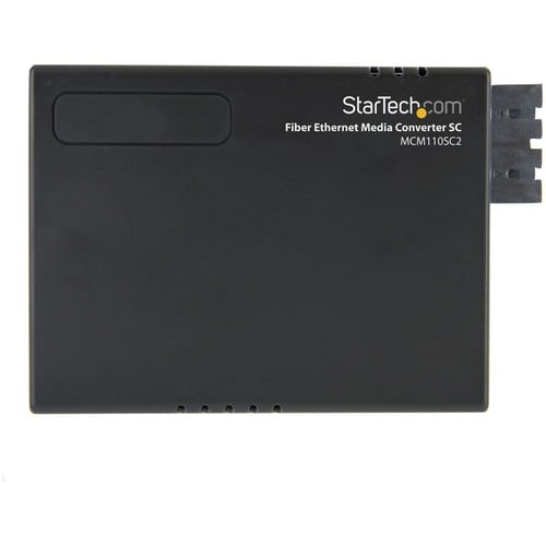 StarTech.com Convertidor de medios de fibra óptica a Ethernet 10/100 multimodo SC 2 km