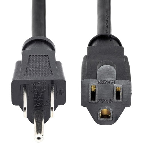 StarTech.com 10ft (3m) Power Extension Cord