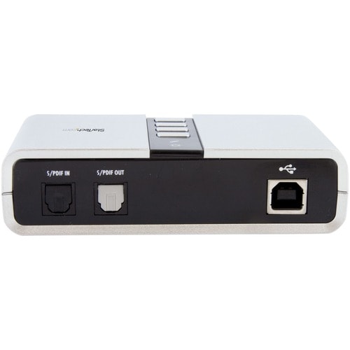 StarTech.com 7.1 USB Audio Adapter External Sound Card - Turn your lap