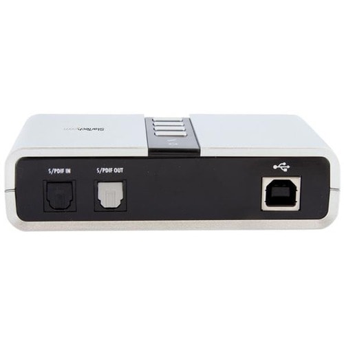 StarTech.com 7.1 USB Audio Adapter External Sound Card - Turn your lap