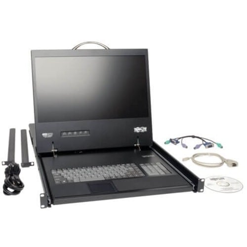 Tripp Lite NetCommander B070-016-19 LCD para montaje en rack con conmutador KVM