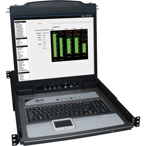 8PT KVM W 19IN LCD 8CBLS 1U