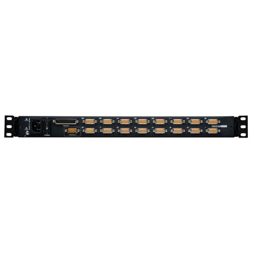 Conmutador KVM RM LCD NetDirector Console de Tripp Lite con 8 cables - Carcasa de acero