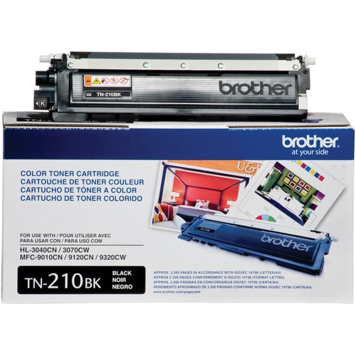 Brother TN210BK Original Toner Cartridge - Laser - 2200 Page