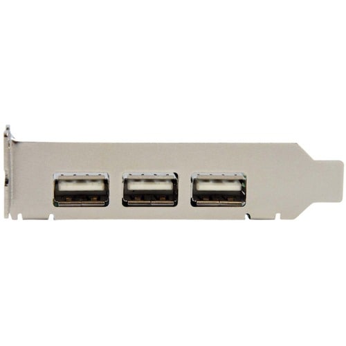 Carte adaptateur PCIE USB 2.0 à 4 ports à profil bas