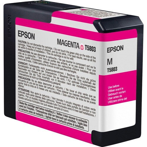 Cartouche d'encre d'origine Epson T580 UltraChrome K3 - Jet d'encre -