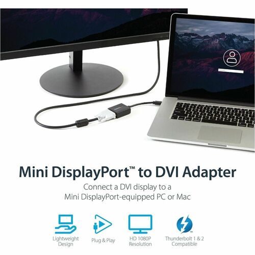 StarTech.com Mini DisplayPort to DVI Adapter