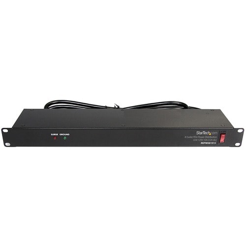 StarTech.com PDU en rack avec 8 prises et protection contre les surtensions