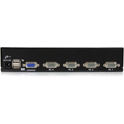 COMMUTATEUR KVM USB 4 PORTS MONTAGE EN RACK 1U AVEC OSD