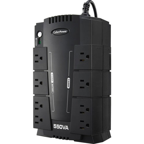 Cyber Power CyberPower Standby CP550SLG 550 VA Desktop UPS - Compact -
