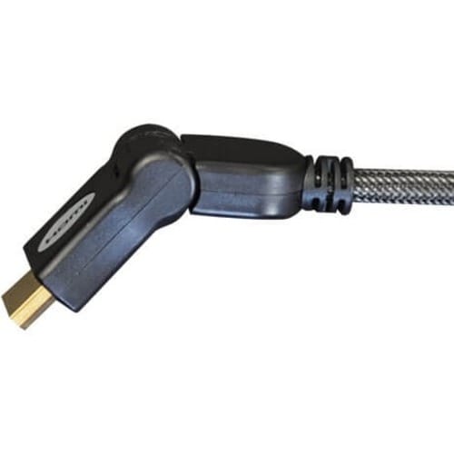 Cable HDMI de alta velocidad de 3 m (10 pies) de Tripp Lite para video digital con conectores giratorios de audio 4K x 2K M/M de 3 m (10 pies)