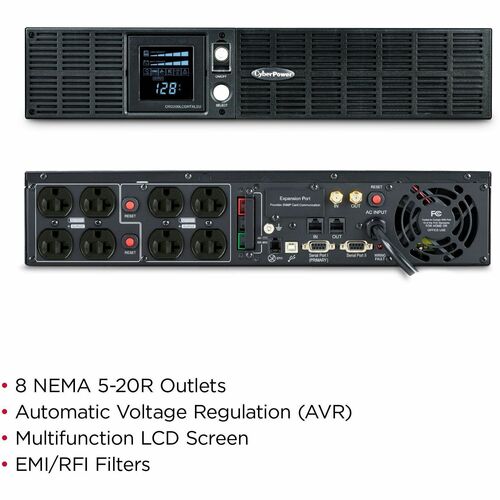 Cyber Power CyberPower UPS Systems OR2200LCDRTXL2U Smart App LCD - Ca