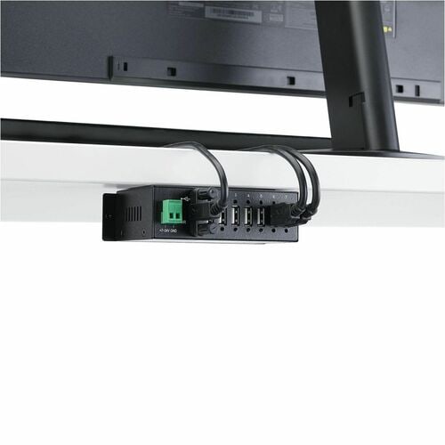 StarTech.com Mountable Rugged Industrial 7 Port USB 2.0 Hub - Add 7 ex