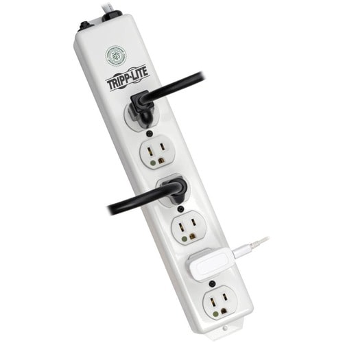 Multiprise Tripp Lite 120 V CA - NEMA 5-15P - 6 NEMA 5-15R - Qualité hospitalière - 4,57 m