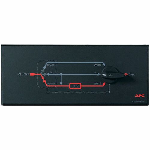 Panneau de dérivation de maintenance APC by Schneider Electric 19" montable en rack 100 A - 20 000 VA