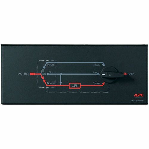 Panneau de dérivation de maintenance APC by Schneider Electric 19" montable en rack 100 A - 20 000 VA