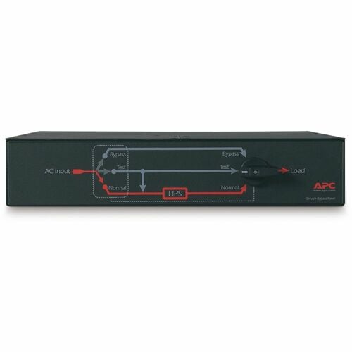 Panneau de dérivation de maintenance APC by Schneider Electric 19" montable en rack 24 A - 5 000 VA