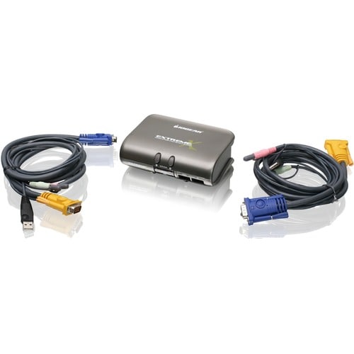 KVM USB 2 ports avec partage PERP pour PS2/MAC/SUN et 2 ports USB #C62228