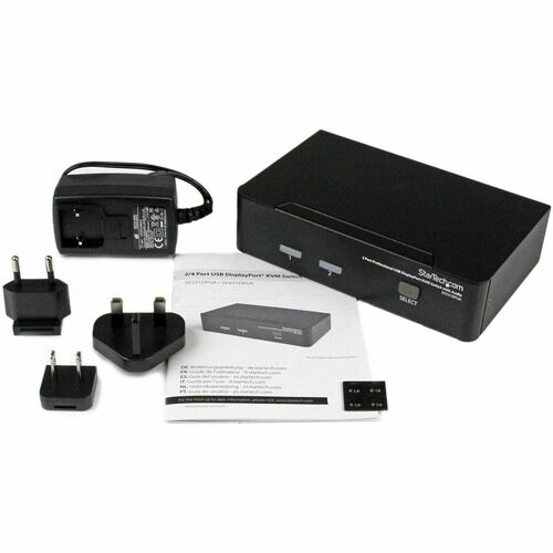 DISPLAYPORT USB KVM SWITCH 2PORT WITH AUDIO