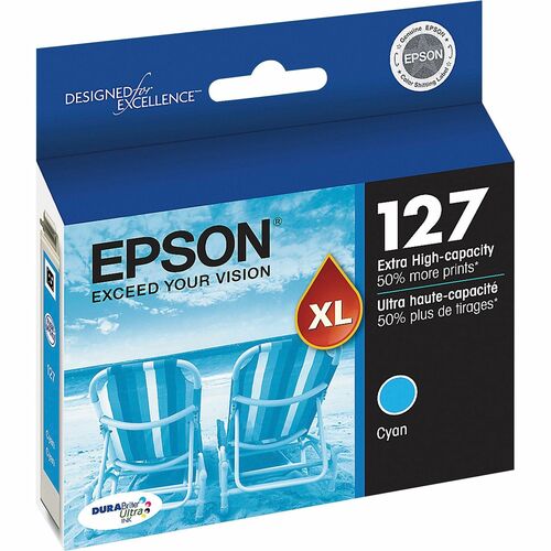 EXTRA HIGH CAPACITY CYAN INK CARTRIDGE SENSORMATIC