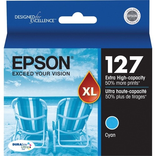 EXTRA HIGH CAPACITY CYAN INK CARTRIDGE SENSORMATIC