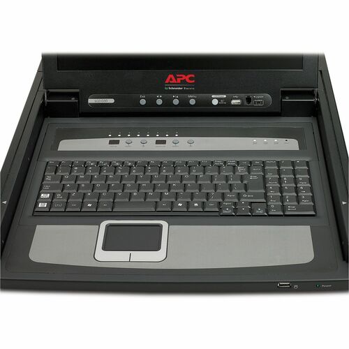 Écran LCD APC by Schneider Electric AP5808 pour montage en rack - 8 ordinateurs - 17" L
