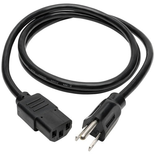Tripp Lite 4ft Computer Power Cord Cable 5