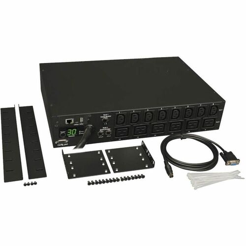 Tripp Lite PDUMH30HV19NET PDU commuté 208 V - 240 V 30 A 14 prises - 14 - 2U montable en rack