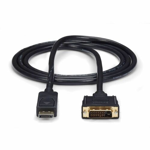 StarTech.com 6ft (1.8m) DisplayPort to DVI Cable, DisplayPort to DVI Adapter Cable, DP to
