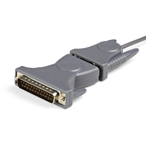 StarTech.com Cable USB a serie de 1 puerto de 91 cm (3 pies), convertidor RS232 a USB DB9/DB25
