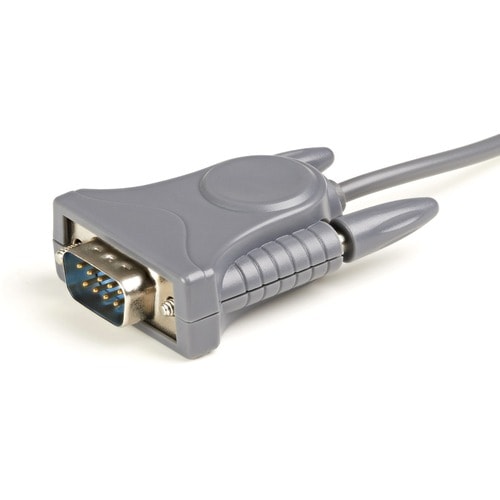 StarTech.com Cable USB a serie de 1 puerto de 91 cm (3 pies), convertidor RS232 a USB DB9/DB25