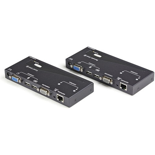 EXTENSOR DE CONSOLA KVM VGA USB DE LARGO ALCANCE CAT5 HASTA 305 M