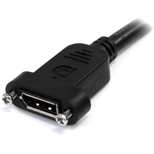 Cable DisplayPort StarTech.com de 1 m (3 pies) para montaje en panel, vídeo 4K x 2K, Di